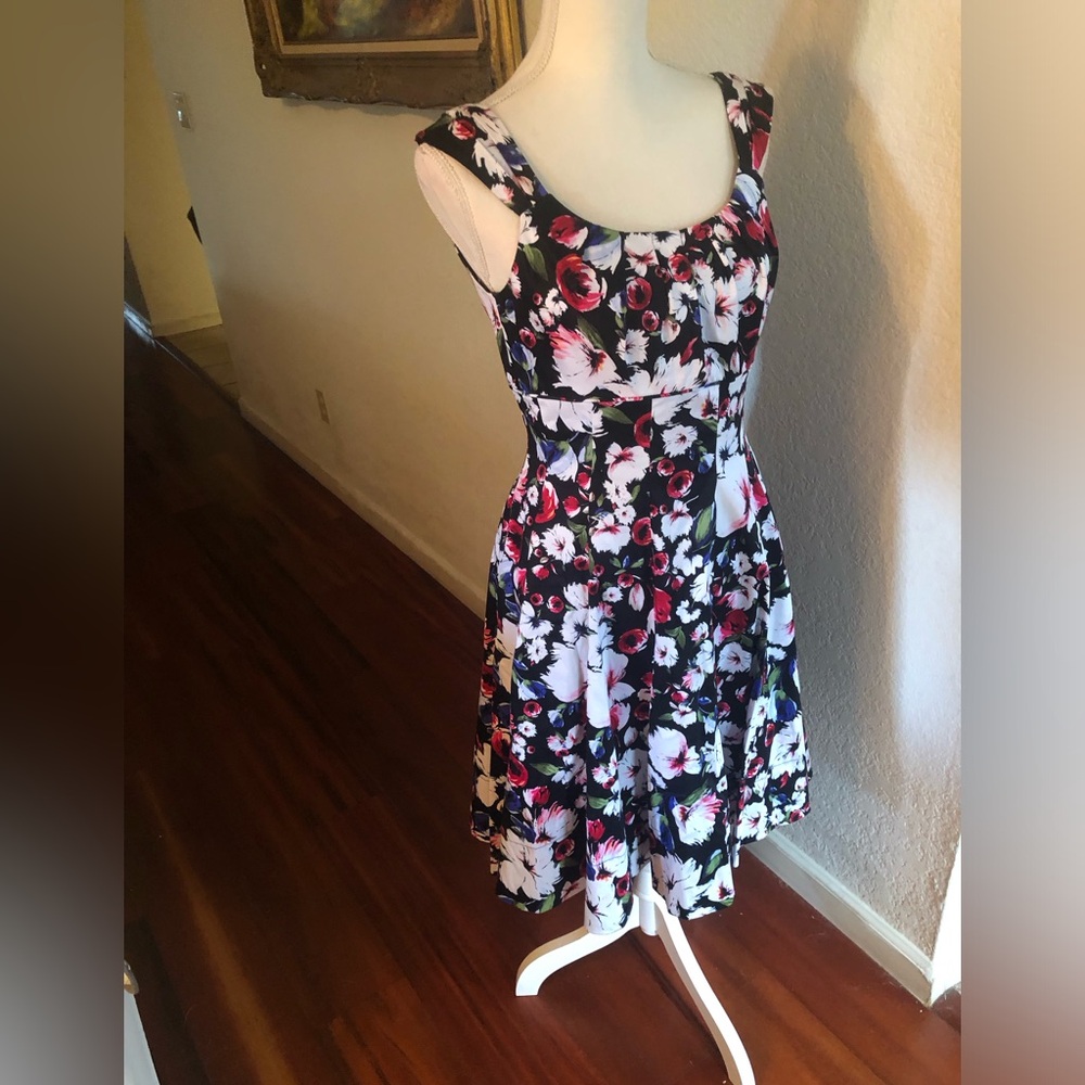 White House Black Market Fit-and-Flare 50s style Dress